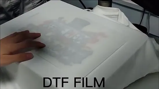 Qualité stable de pelage à chaud et à froid du film de transfert de chaleur Dtf